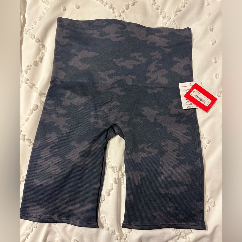 SPANX camouflage shorts